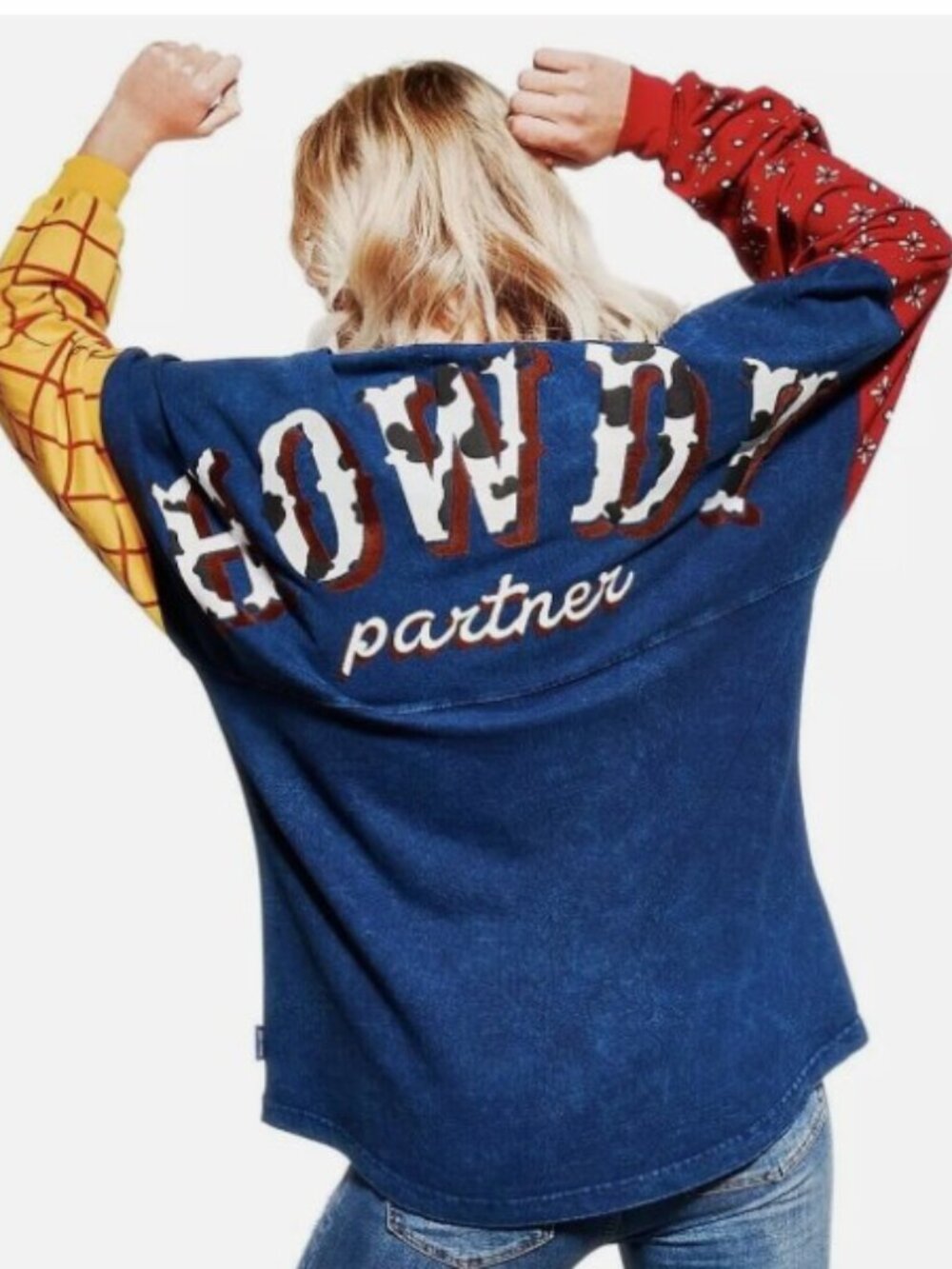 Disney Brand Adult size Large Toy Story 25th Anniversary Spirit Jersey Woody
